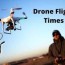 how long can a drone stay airborne