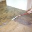 how we stained our concrete floors