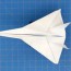 fold n fly navy paper airplane
