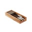 bamboo in drawer knifedock the