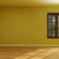 color wall parquet floor wide brown window