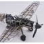 metal plastic aircraft model