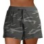 womens casual camouflage drawstring