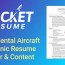 experimental aircraft mechanic resumes