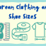 shoe and clothing sizes in korea