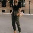 18 outfits with green pants stylish