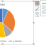 pie chart legend with values in excel