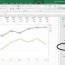line graph in microsoft excel