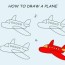 draw a plane drawing tutorial