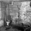 old homes have a random basement toilet
