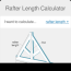 rafter length calculator
