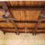 coffered ceiling with beams