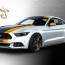 eight modified 2016 ford mustangs