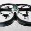 the parrot ar drone quadrotor used in