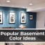 por basement color ideas kitchen