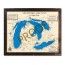 lake huron nautical wood maps