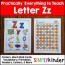 letter z alphabet printables and