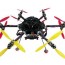 coaxial tilt rotor drone hovers