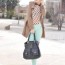 22 women outfits with mint pants to