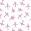 pink airplanes fabric wallpaper and