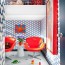 a boy s bedroom plays with red hgtv