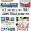 free quilt block patterns