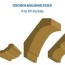 crown molding sizes styles