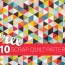 10 fun free s quilt patterns