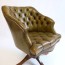 green leather swivel chair online save