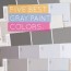 5 best gray paint colors