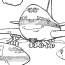 airplane coloring page coloring pages
