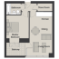 typical 1 bedroom apartment floor plans