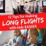 long haul flights easier with kids